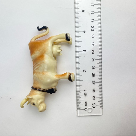Vintage 1950s Marx Milking Cow Toy - Picture 9 of 9